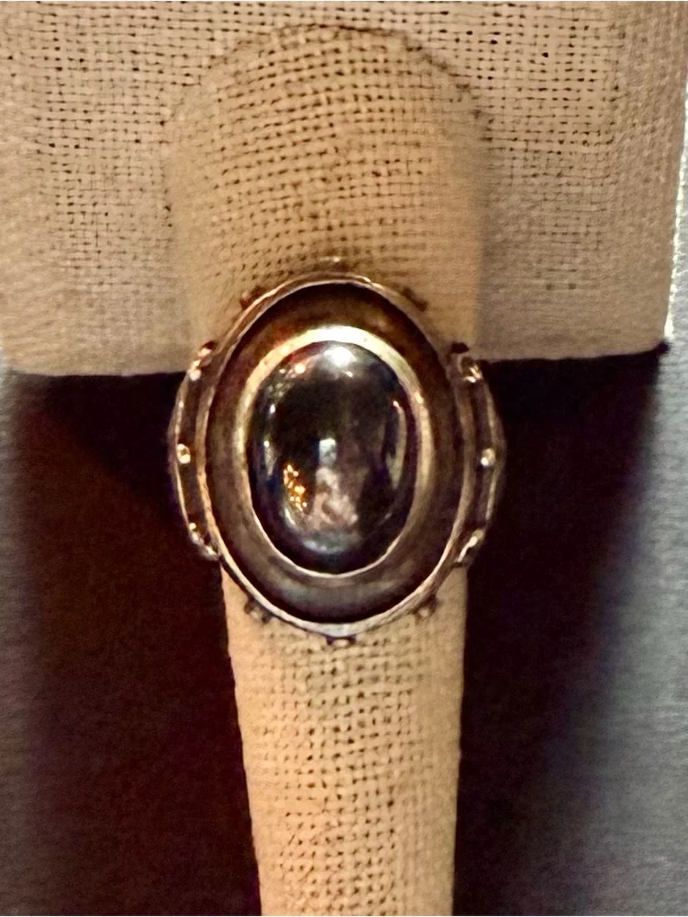 Heidi Nahser Fink Handcrafted Sterling Silver Statement Size 9 Ring
